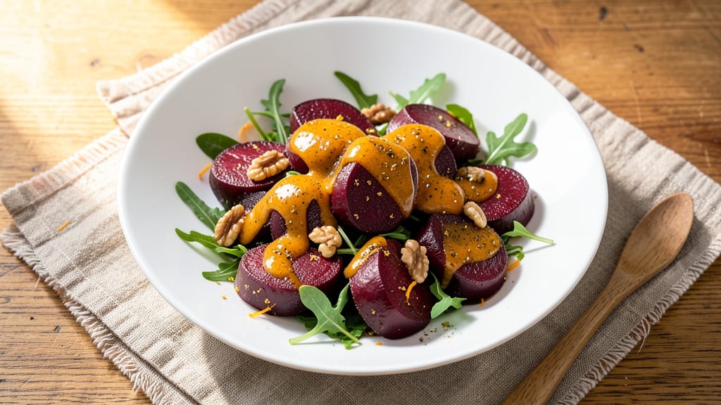 Beet Salad With Orange Vinaigrette Recipe: Bright Citrus and Earthy Sweetness Balance