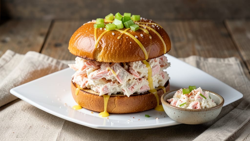 Canned Crab Salad Sandwich Recipe: Celery Crown Crunch Meets Zesty Lemon Cream Cheese