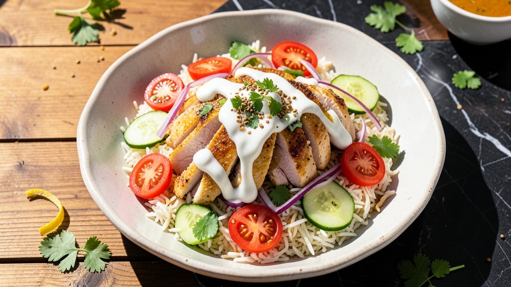 Biryani-Inspired Salad Recipe: Fragrant Spice Blend Meets Crunchy Freshness