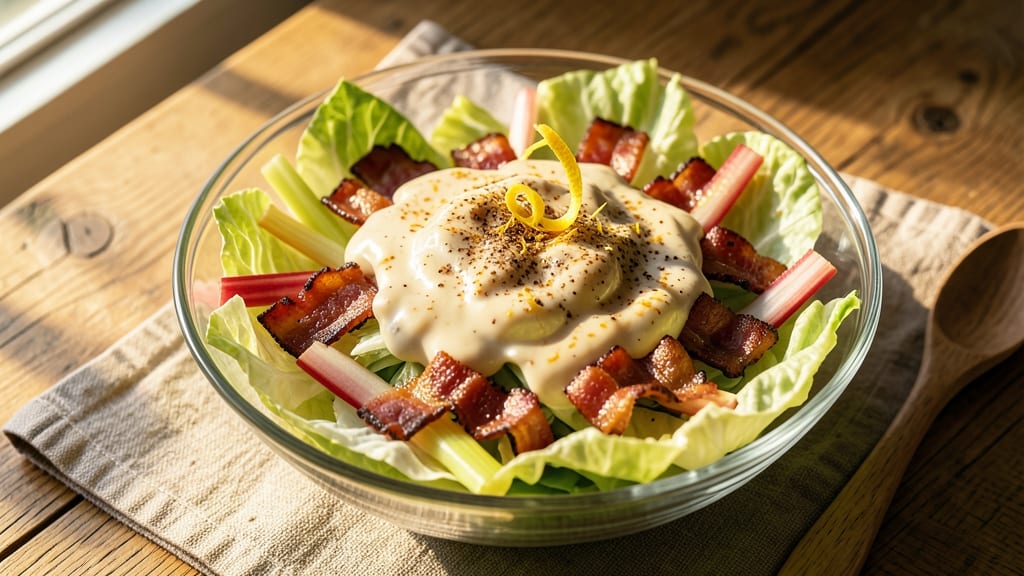 Butter Crunch Salad Recipe: Celery Crown Crunch Meets Nutty Butter Dressing