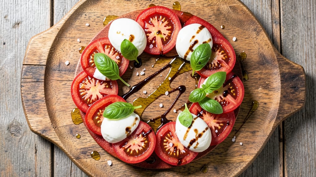 Ina Garten's Caprese Salad Recipe: Tomato, Mozzarella, and Basil Brilliance