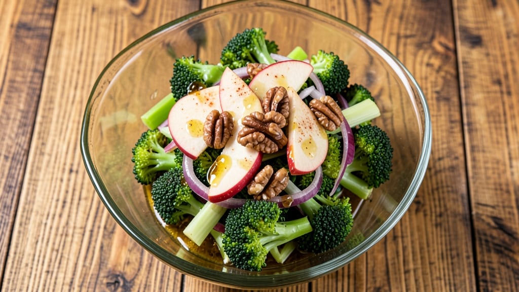 Broccoli Salad Recipe With Apple Cider Vinegar: Crisp Florets and Zesty Tang in 15 Minutes