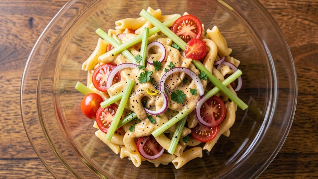 Bavarian Inn Pasta Salad Recipe: Classic Crowd-Pleaser With Crisp Celery Bites