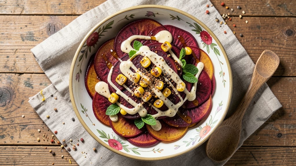 Beet and Corn Salad Recipe: Earthy Sweetness Meets Crunchy Texture