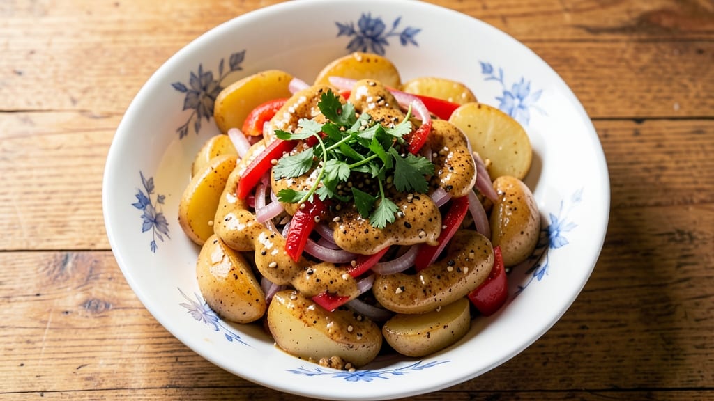 Argentina Potato Salad Recipe: Smoky Paprika and Chimichurri Kick