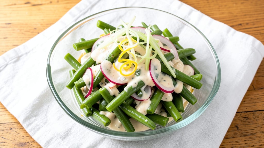 Bush's Classic Bean Salad Recipe: Sweet and Smoky with Crunchy Red Pepper Flakes