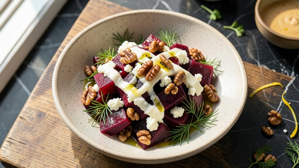 Canned Pickled Beets Salad Recipe: Vibrant Purple Crunch With Tangy Vinegar Zing