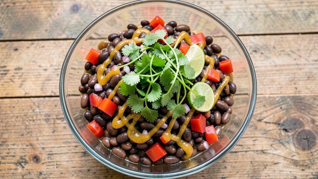 Calypso Cafe Black Bean Salad Recipe: Tropical-Lime Dressing Brightens Every Bite
