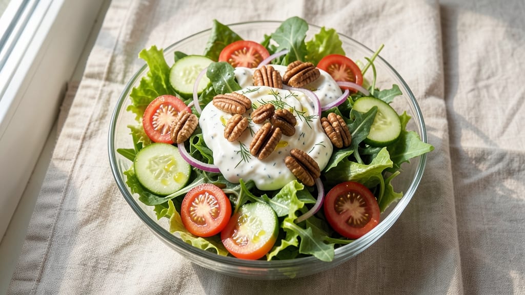Best Tossed Salad Recipe Ever: Layered Crunch and Creamy Herb Magic