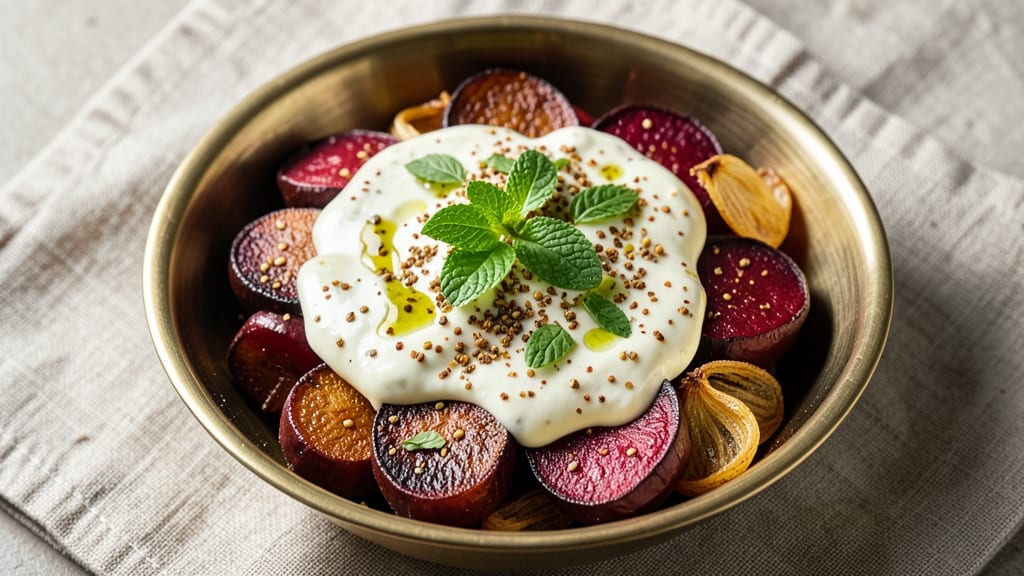 Beetroot Salad Recipe Indian Style: Spiced Yogurt and Toasted Nuts Fusion