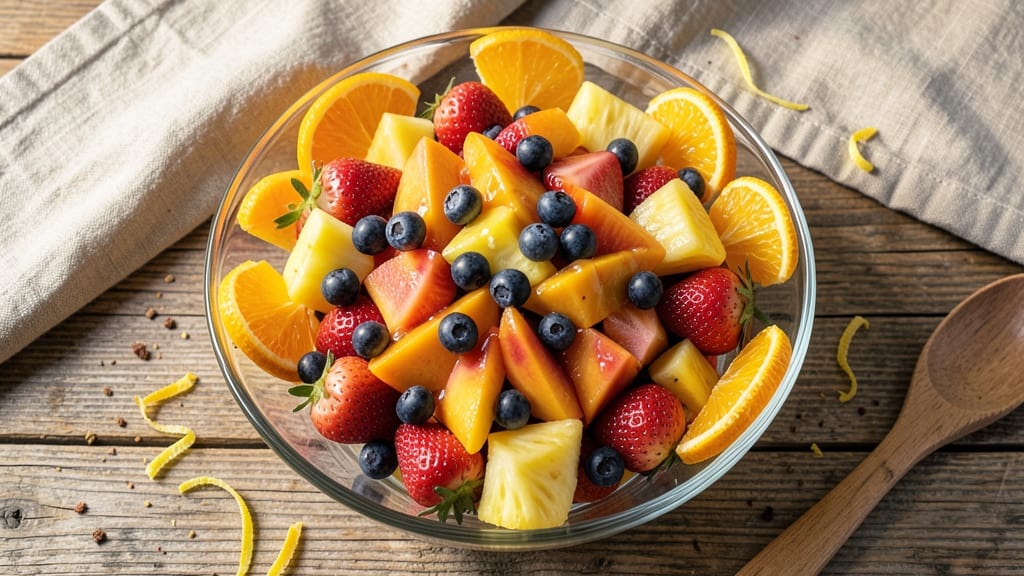 Breakfast Fresh Fruit Salad Recipe: Bright, Juicy Layers With Honey-Lime Zing