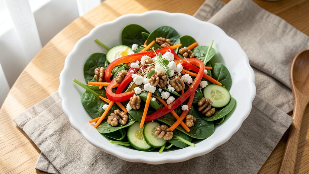 Birthday Salad Recipe: Festive Layers of Crunch and Creamy Herb Dream