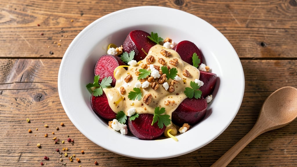 Beetroot Salad Recipe With Mayonnaise: Earthy Sweetness Balanced by Rich Creamy Dressing