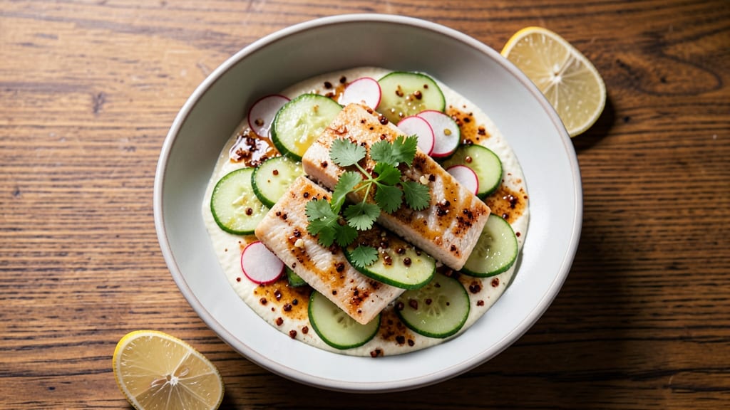 Bar Acuda Cucumber Salad Recipe: Herb-Infused Cream Cheese With Smoky Chipotle Kick