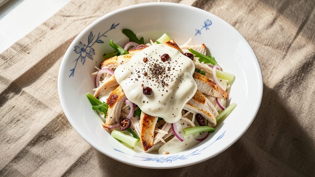 Joey Katsu's Chicken Salad Recipe: Smoky Chipotle Cream Cheese Meets Crisp Celery Crowns
