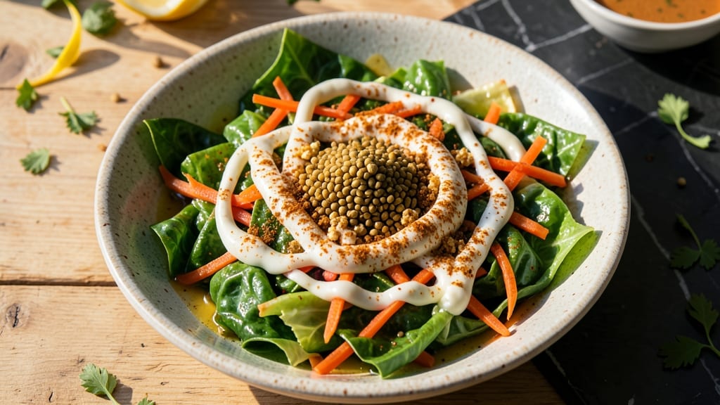 Indian Coleslaw Salad Recipe: Spiced Yogurt Tang With Crunchy Celery Crowns