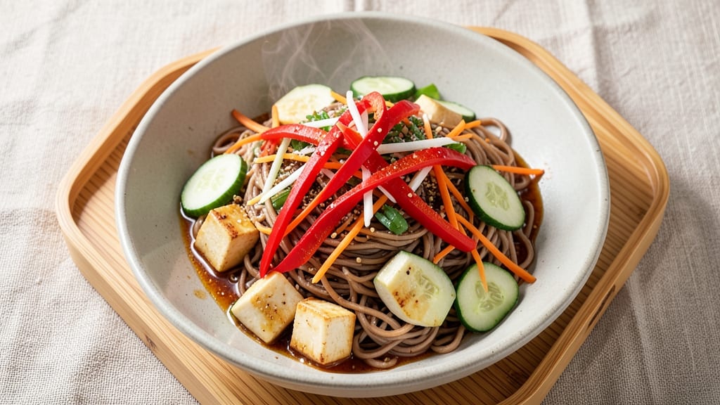 Asian Soba Noodle Salad Recipe: Umami-Packed Cold Noodles With Sesame Zing