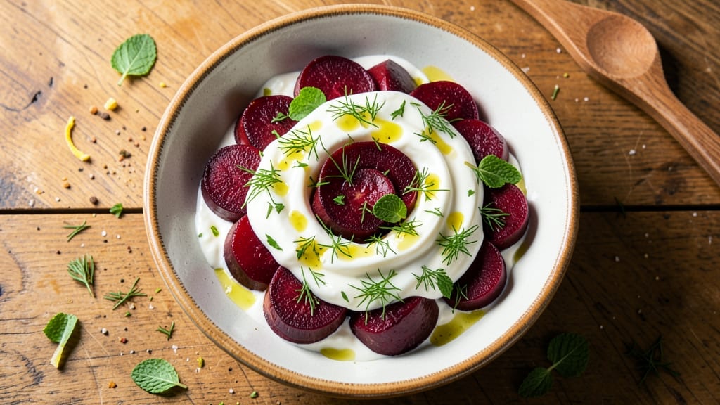 Beetroot and Yogurt Salad Recipe: Earthy Sweetness With Crisp Walnut Topping