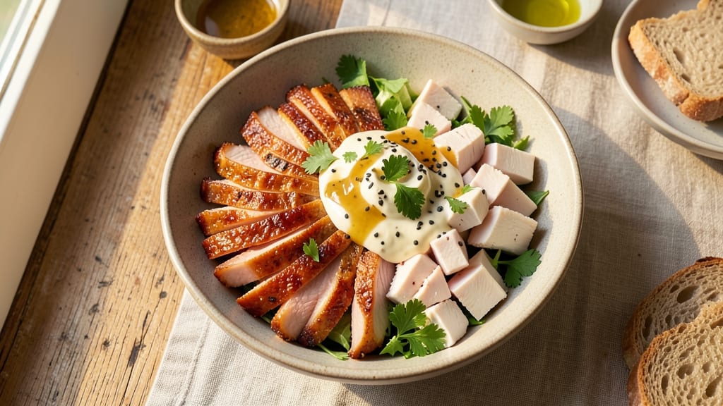 Honey-Baked Ham Turkey Salad Recipe: Sweet-Savory Crunch With Creamy Herb Magic