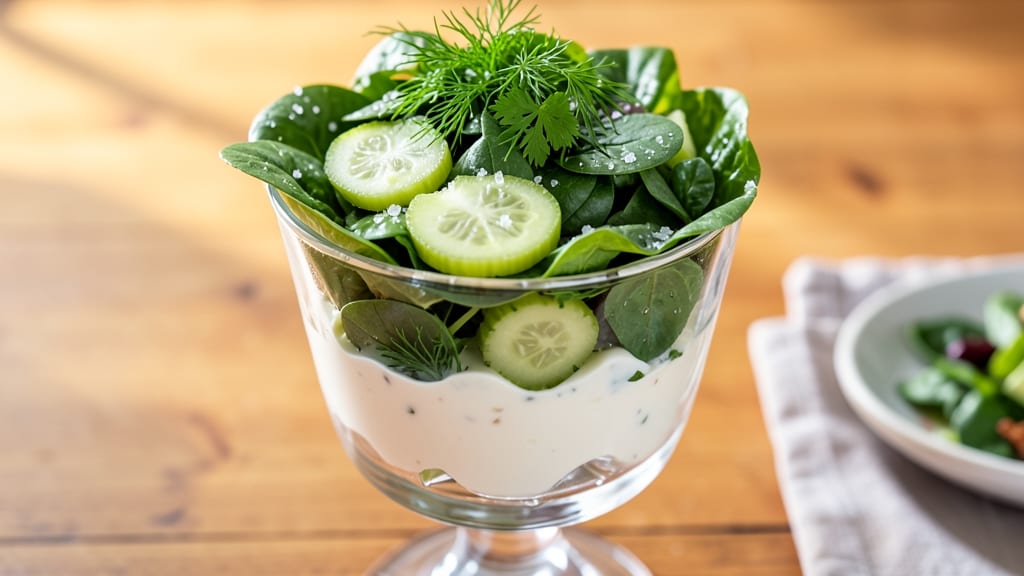 Best Layered Salad Recipe Ever: Crisp Celery Crowns and Creamy Herb Dream in One Bowl