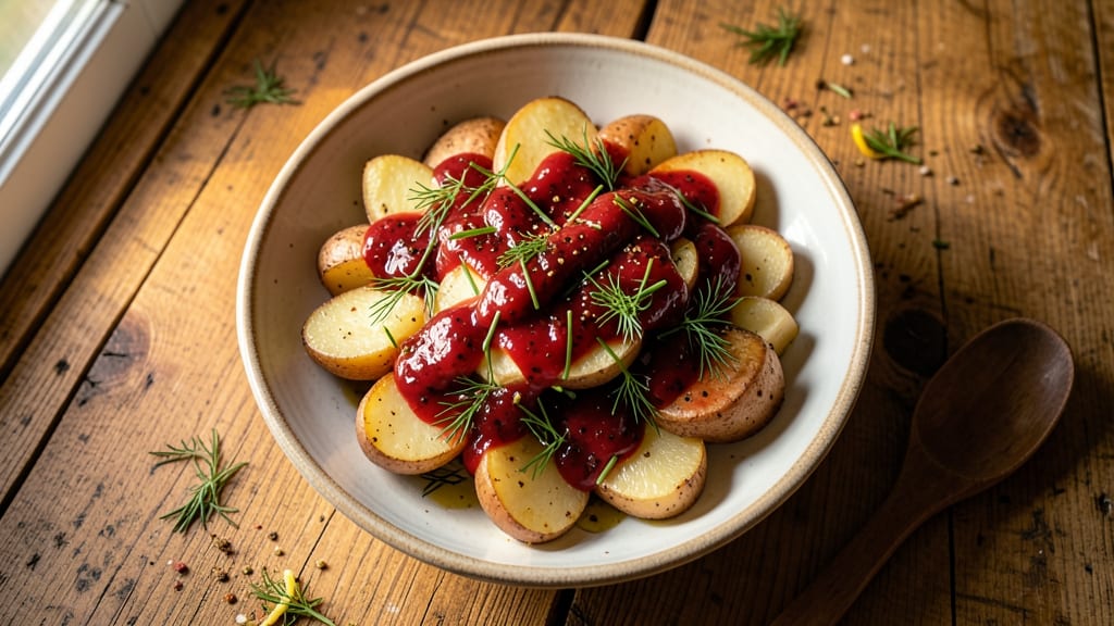 Potato Salad Recipe With Red Wine Vinegar: Bright Acid Balance and Creamy Texture