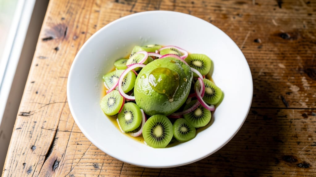 Avocado Kiwi Salad Recipe: Tropical Brightness With Creamy Citrus Dressing