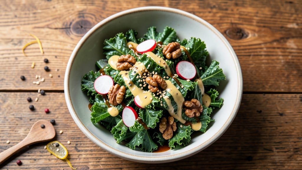 Andrew Weil's Kale Salad Recipe: Earthy Greens With Lemon-Tahini Zing
