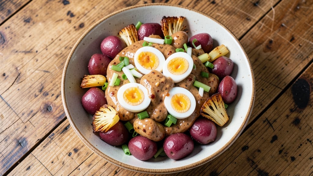 Bulk Potato Salad Recipe: Crisp Celery Crowns and Smoky Chipotle Cream Cheese