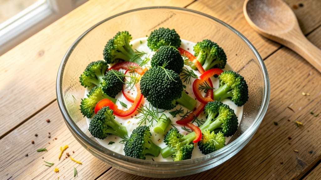 Broccoli Salad Recipe Without Onion: Crisp Florets and Creamy Ranch Harmony