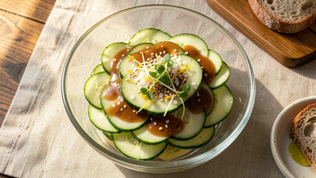 Cucumber Salad Recipe With Condensed Milk: Sweet Creamy Crunch in 15 Minutes
