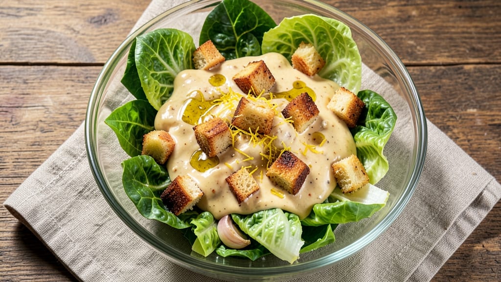 Assaggio Caesar Salad Recipe: Crispy Parmesan Crowns and Zesty Herb Twist