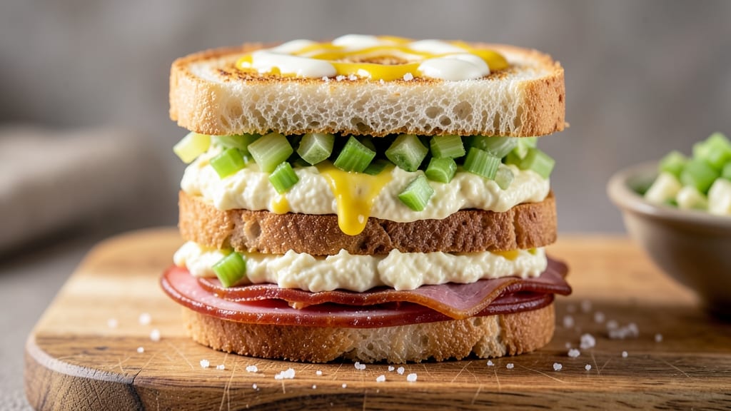 Canned Ham Salad Sandwich Recipe: No-Mayo Cream Cheese Twist With Crunchy Celery