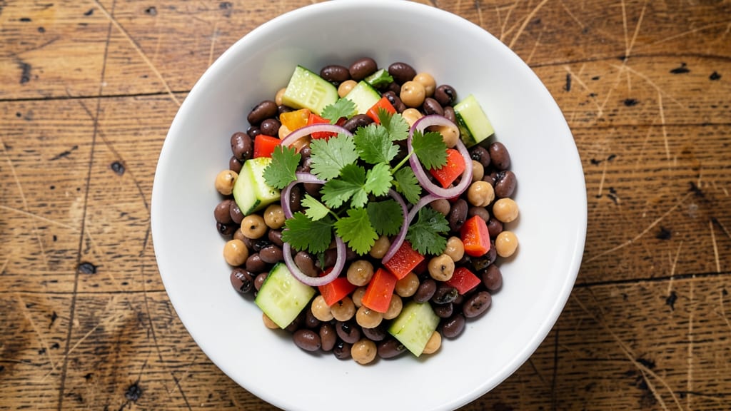 Bean Salad Lunch Recipe: Protein-Packed Crunch in 10 Minutes