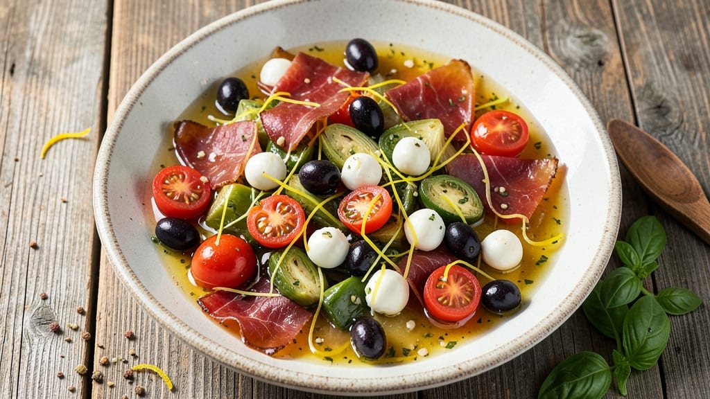 Antipasto Salad Recipe With Italian Dressing: Bold Italian Flavors in 15 Minutes