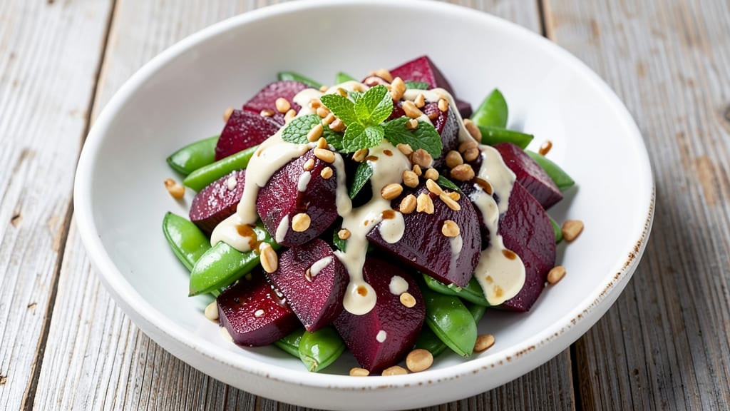 Beet and Pea Salad Recipe: Earthy Sweetness Meets Springtime Crunch