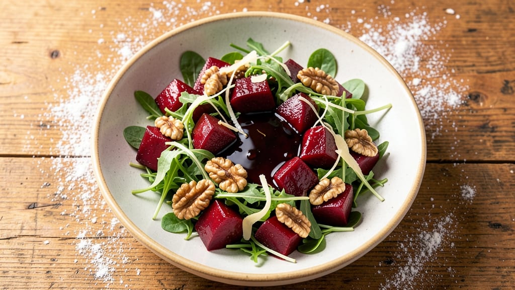 Balsamic Roasted Beet Salad Recipe: Earthy Sweetness and Caramelized Crunch
