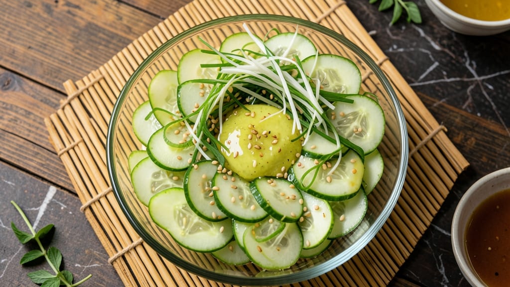 Asian Cucmber Salad Recipe: Crisp, Cool, and Tangy Sesame-Lime Bite