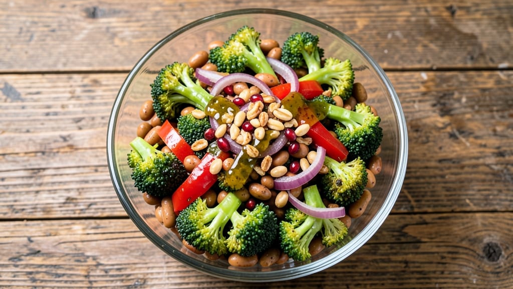 Broccoli and Bean Salad Recipe: Crisp Florets and Protein-Packed Freshness