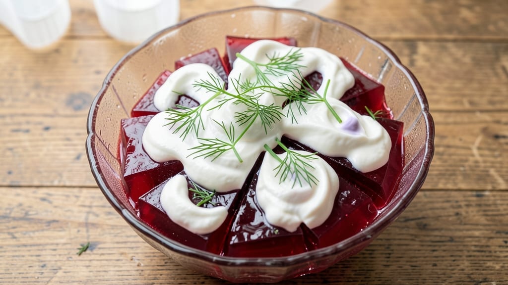 Broken Glass Jello Salad Recipe: Nostalgic Crunch Meets Creamy Herb Cheese