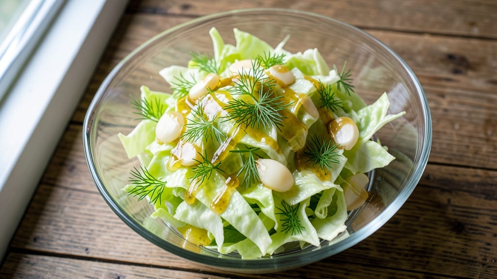 Cabbage Salad Recipe No Mayo: Crisp Florets With Zesty Lemon-Herb Dressing