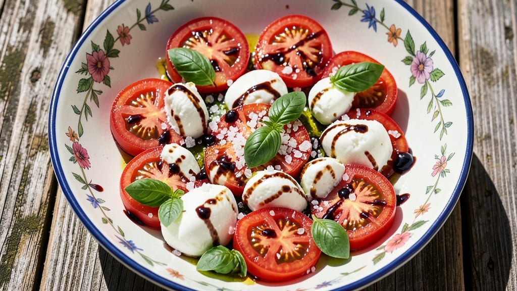 Authentic Italian Caprese Salad Recipe: Tomato-Mozzarella Perfection in 10 Minutes
