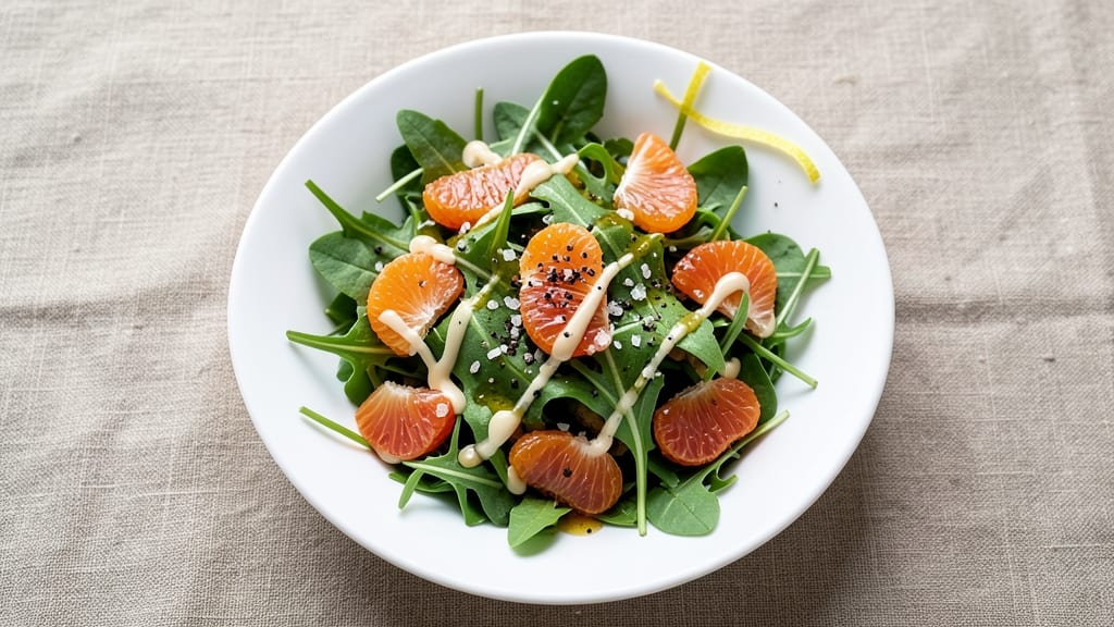 Arugula and Orange Salad Recipe: Bright Citrus Pop and Peppery Crunch