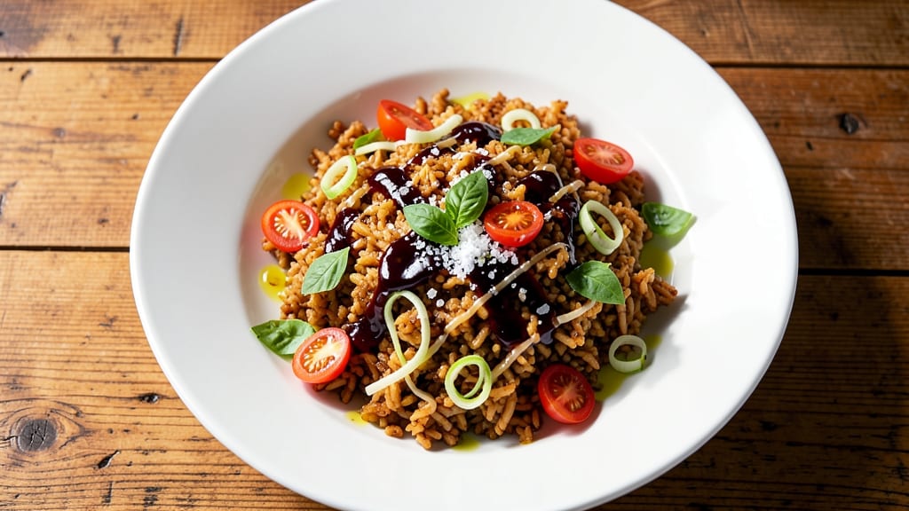 Balsamic Orzo Salad Recipe: Tangy Balsamic Glaze Over Toasted Orzo