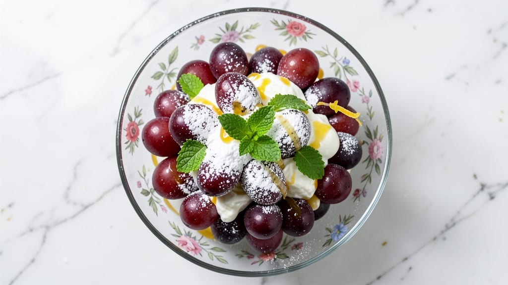 Grape Salad Recipe With Powdered Sugar: Sweet-Tart Crunch in 10 Minutes