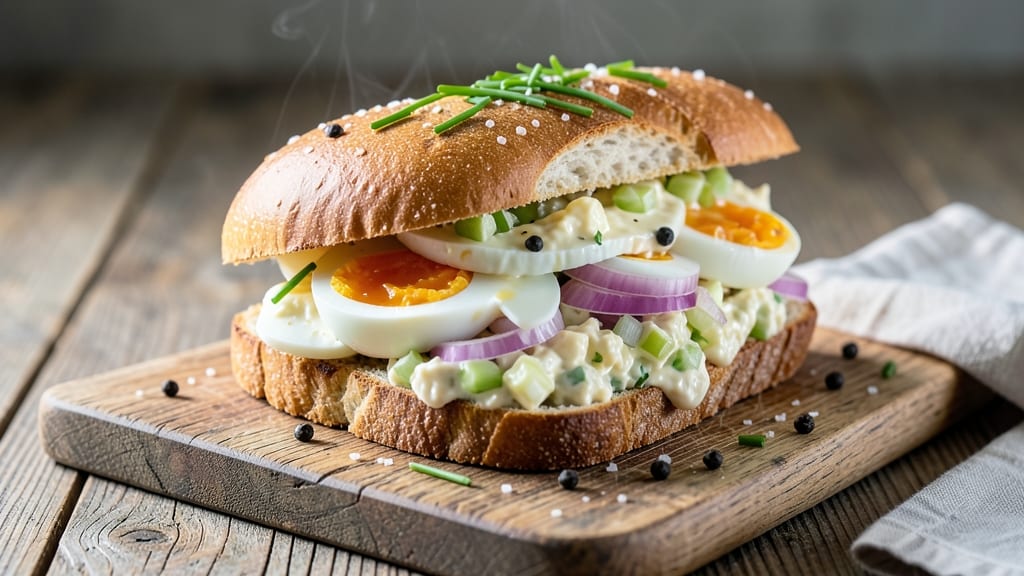 Awesome Egg Salad Sandwich Recipe: Fluffy Yolk Magic With Crispy Bread Clutch