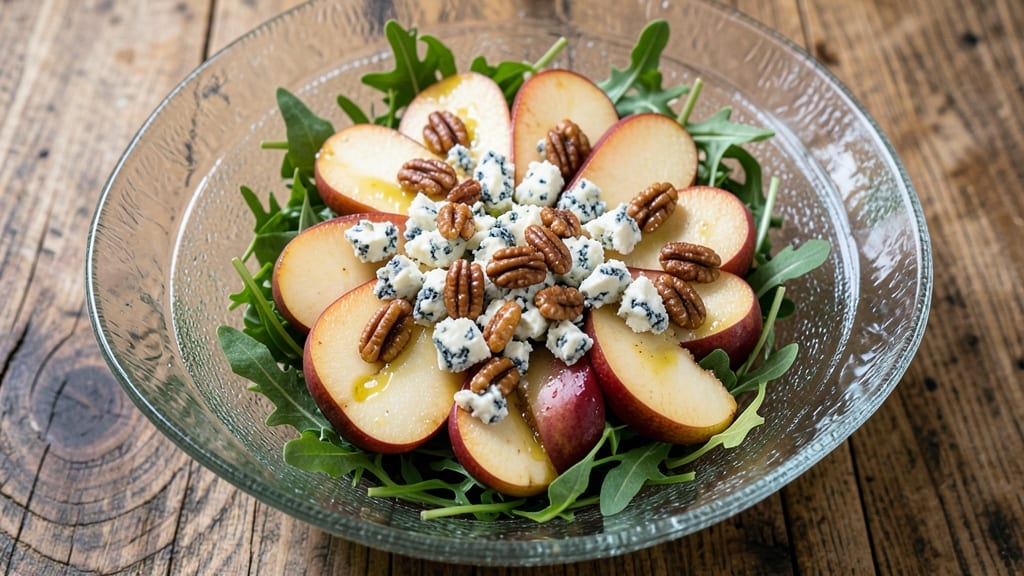 Blue Cheese, Pear, and Candied Pecans Salad Recipe: Sweet-Savory Balance in 20 Minutes