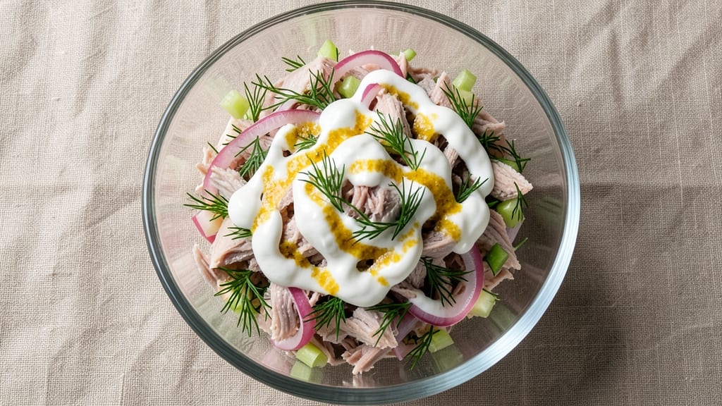 Best Tasting Tuna Salad Recipe: Fluffy Mayo-Free Magic With Crisp Celery Bites