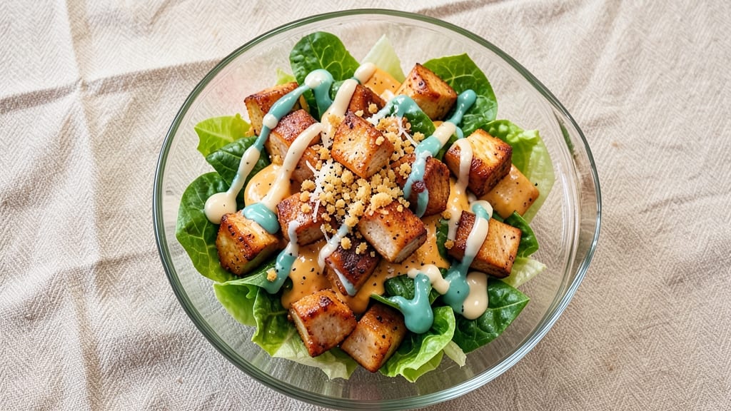 Buffalo Chicken Caesar Salad Recipe: Spicy Kick Meets Crispy Crouton Magic
