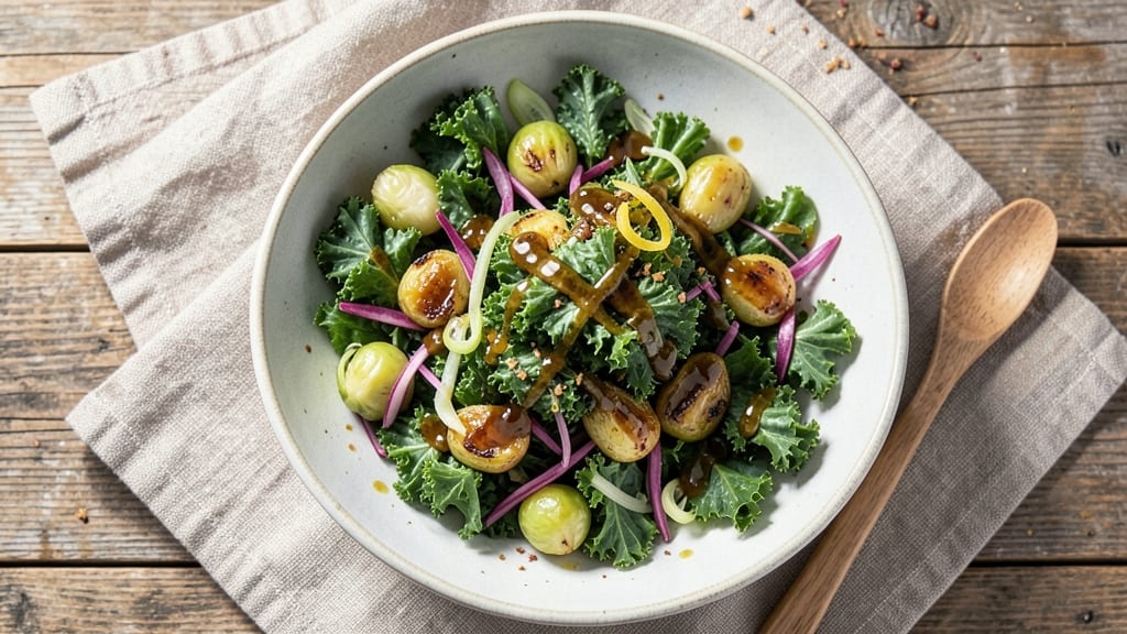 Brassica Salad Recipe: Crisp Celery Crowns With Smoky Herb Vinaigrette Twist