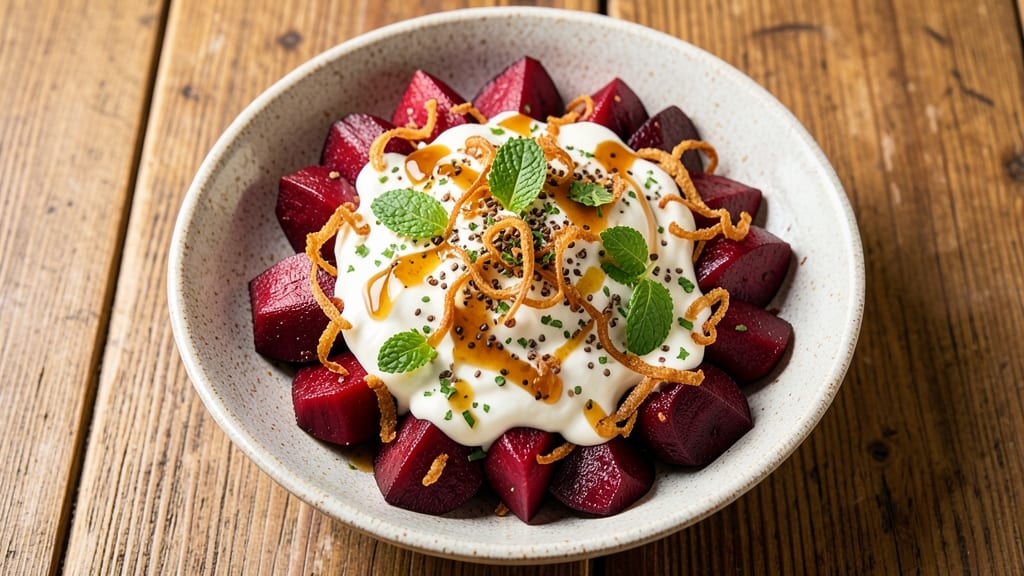 Beetroot Salad Indian Recipe: Spiced Yogurt Tang Meets Earthy Roasted Beets
